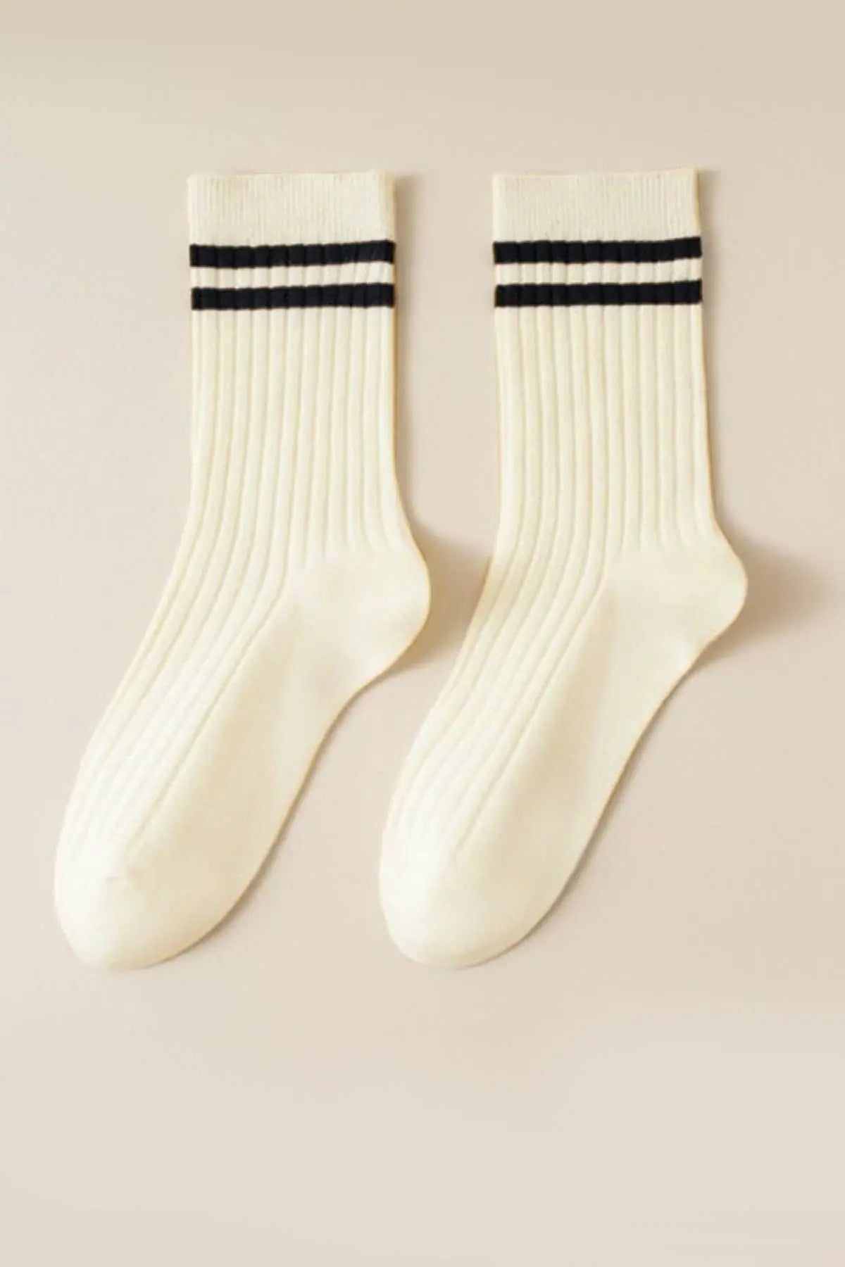 WOMAN STRIPE HALF CREW COTTON SOCKS JOSSLYN by wall to wall