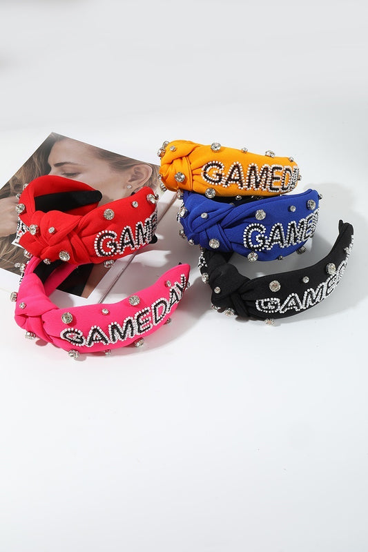 Game day Rhinestone Headband