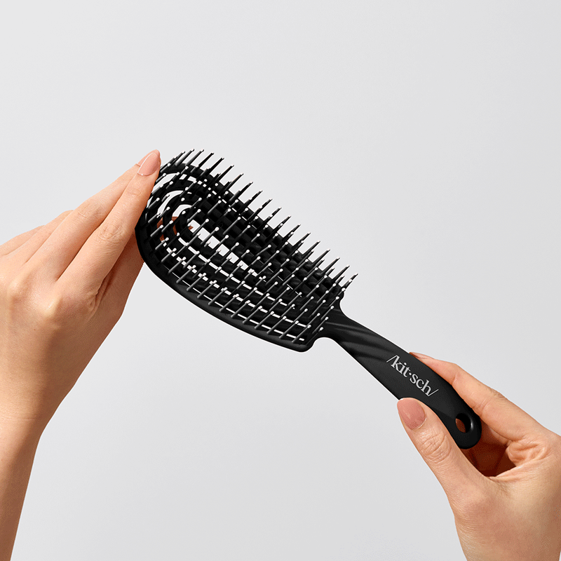 Kit-sch Detangling Flexi Brush - Black KITSCH