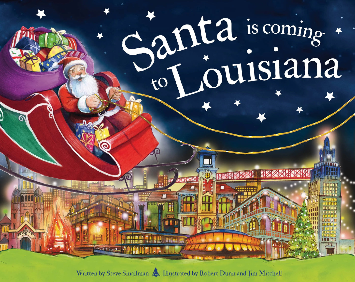Santa Is Coming to Louisiana Book Sourcebooks