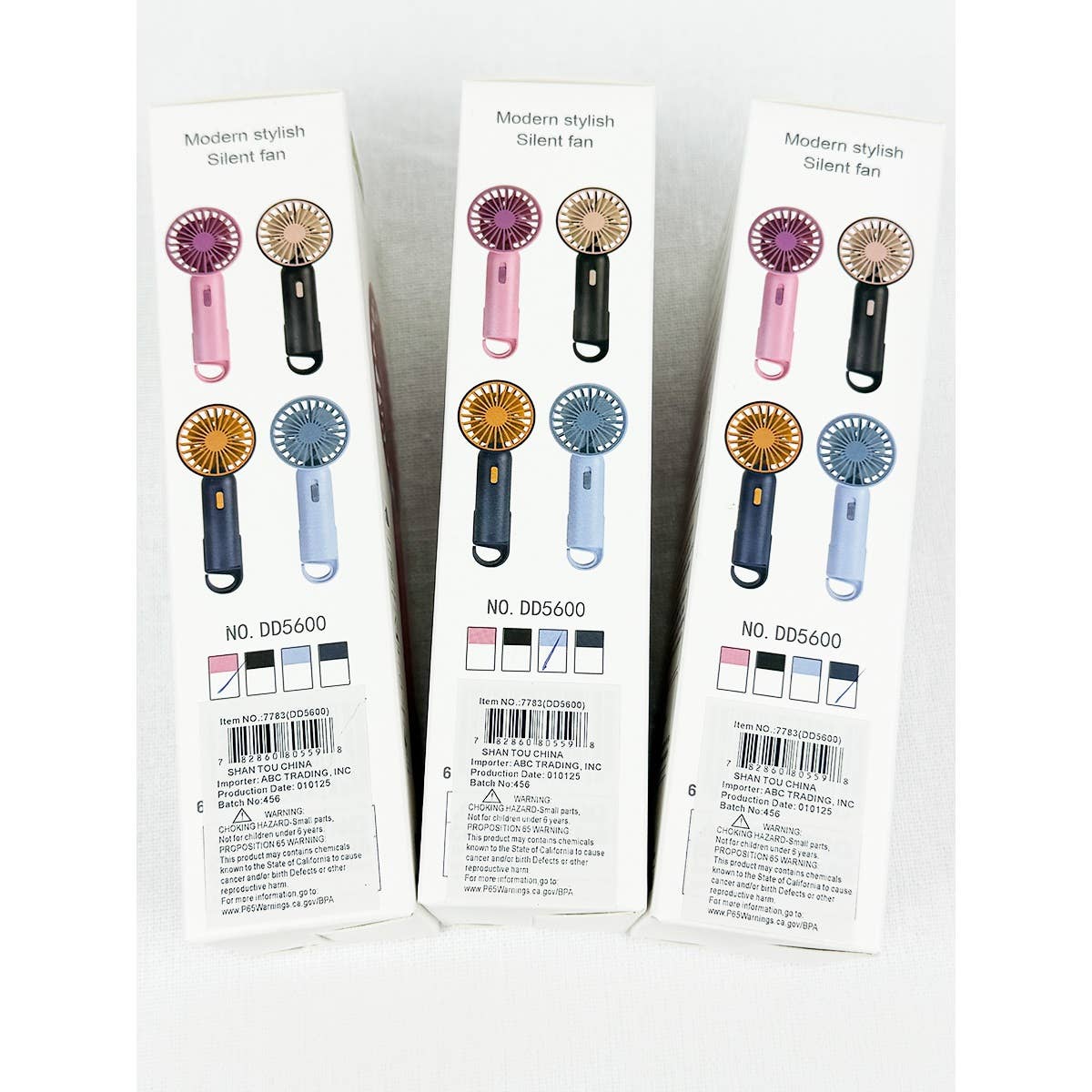 Love and Repeat - Portable Hand Fan with Pull out Stand