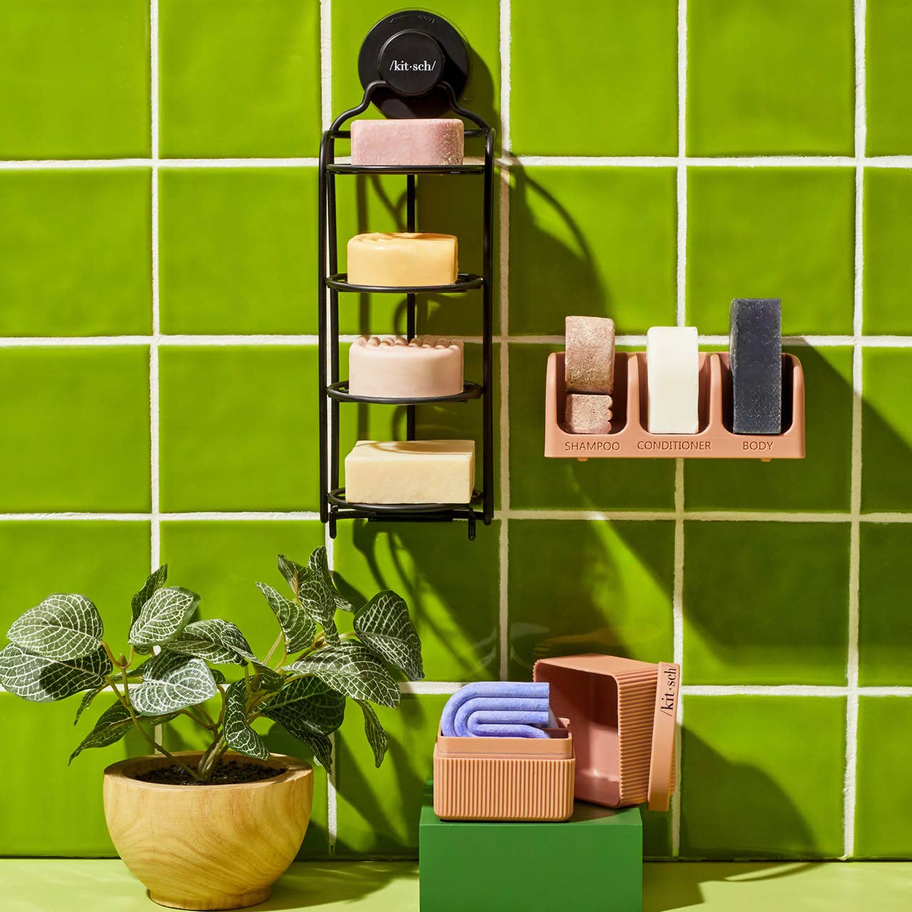 KITSCH - Self-Draining Shower Caddy