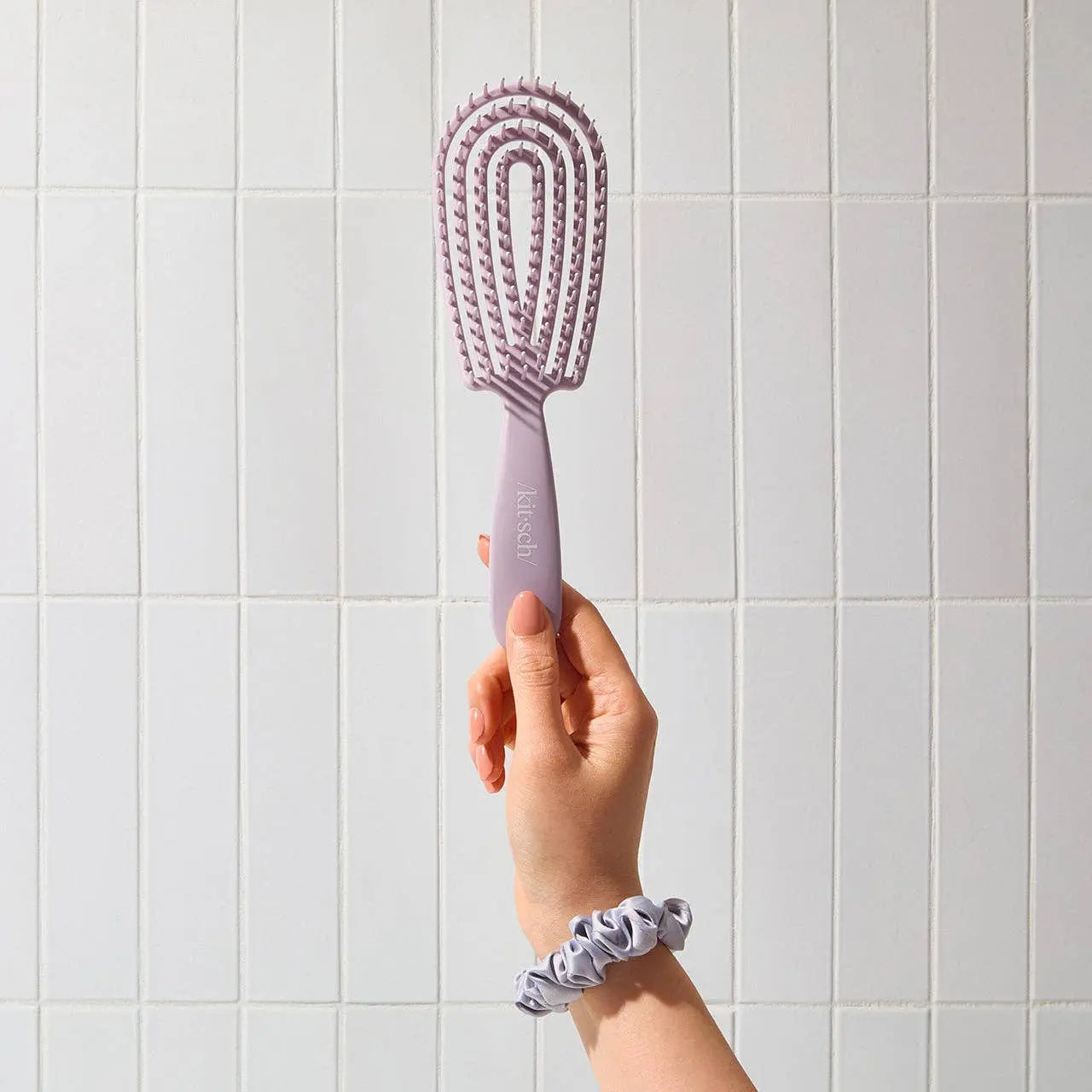 Detangling Flexi Brush - Soft Violet KITSCH