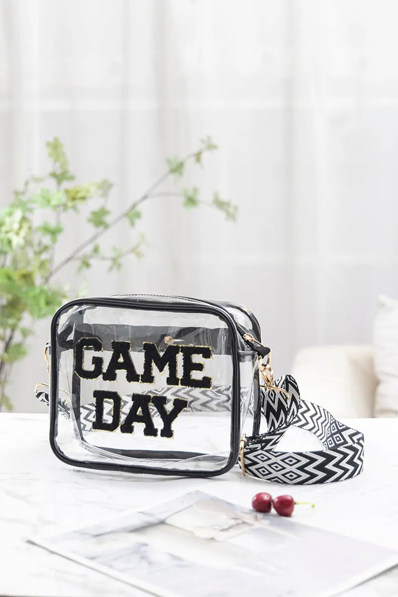 Game Day Stadium Transparent Crossbody Zenana
