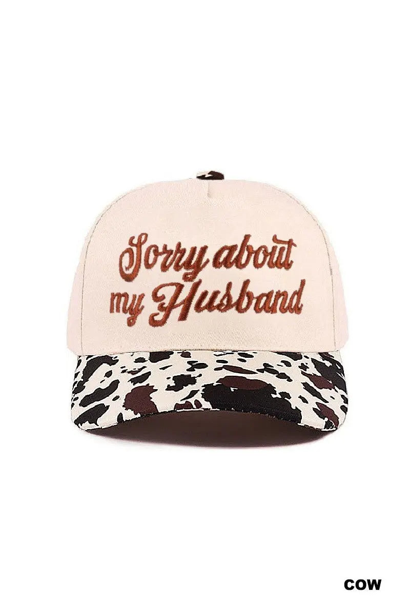 SORRY ABOUT MY HUSBAND HAT Zenana