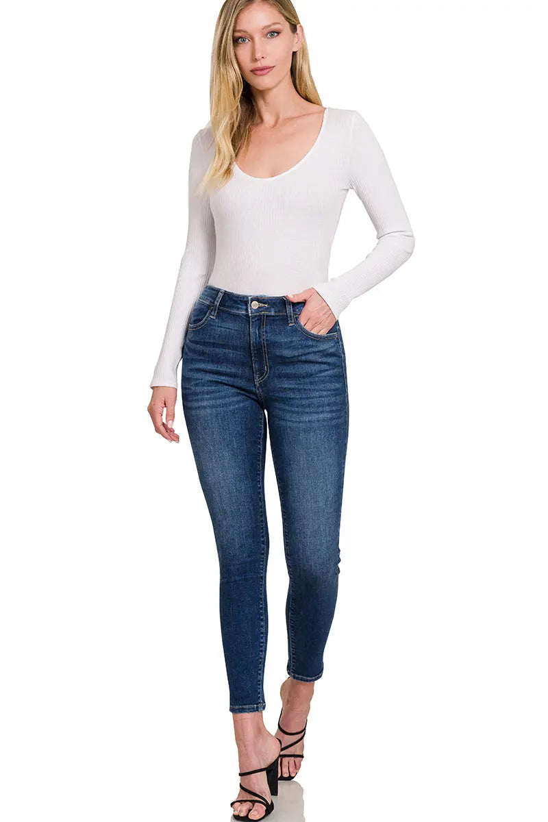 High Waisted Skinny Jegging Jeans