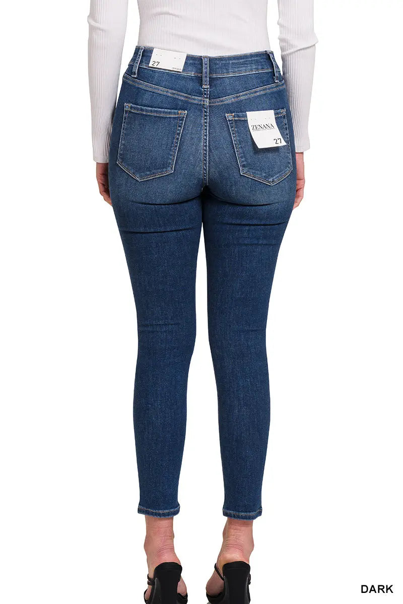 High Waisted Skinny Jegging Jeans