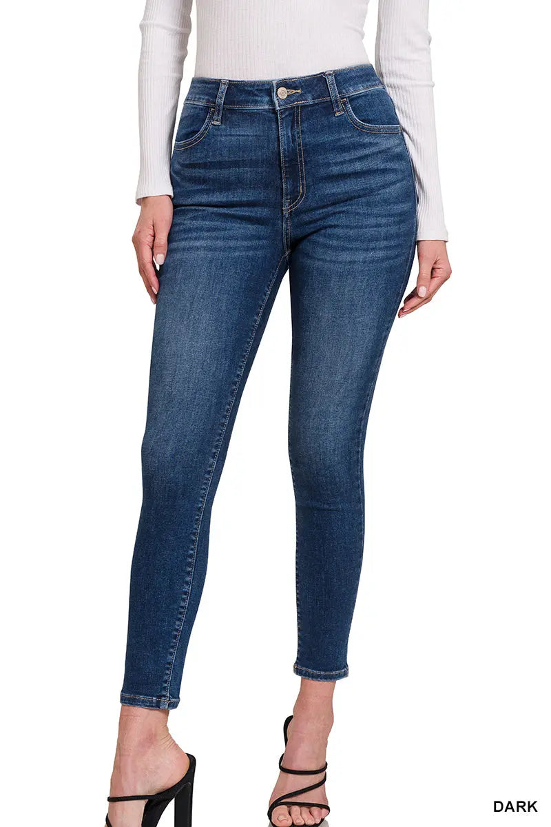 High Waisted Skinny Jegging Jeans