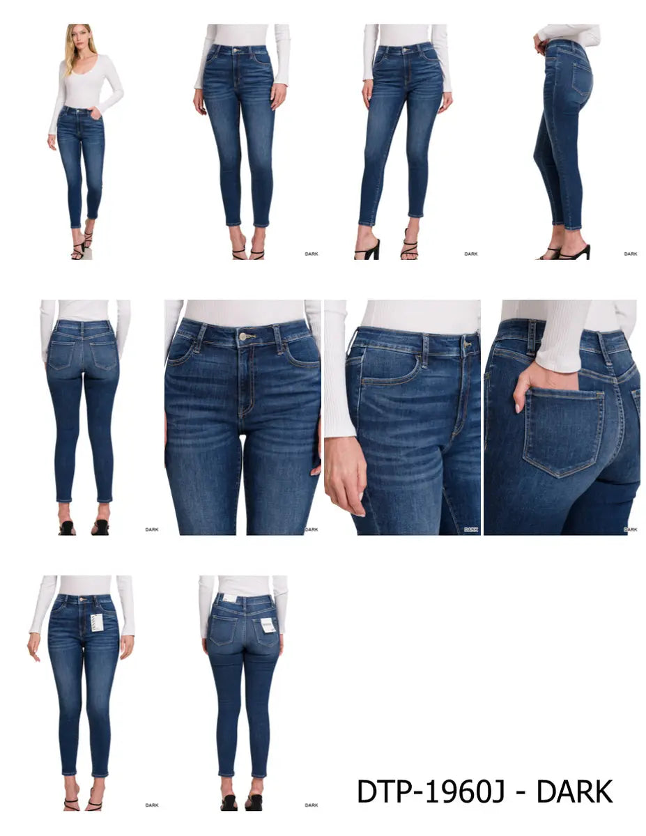 High Waisted Skinny Jegging Jeans
