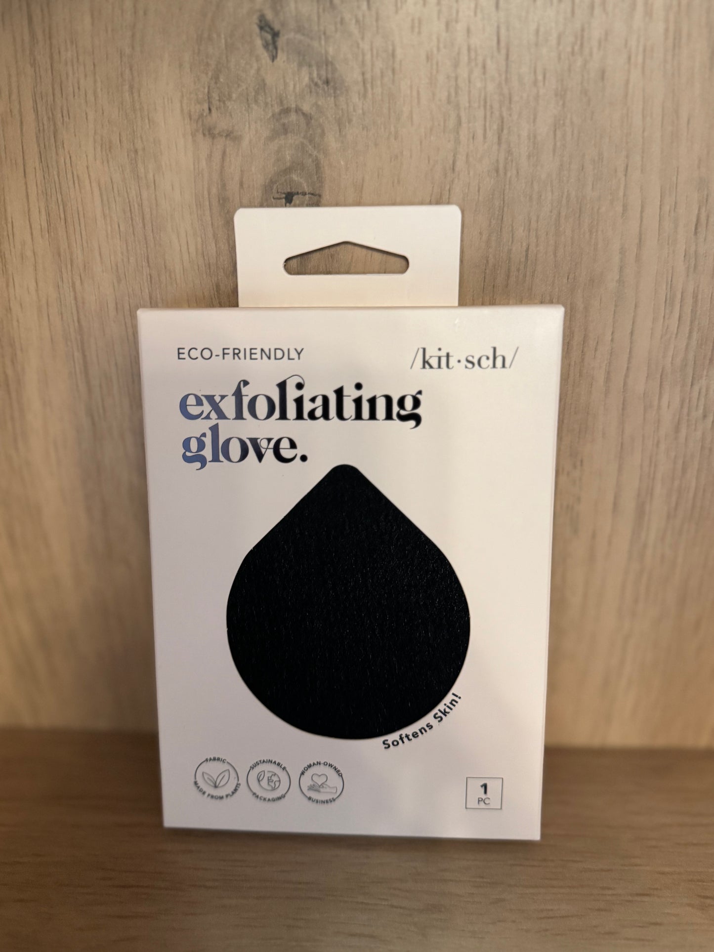 KITSCH - Exfoliating Glove - Black