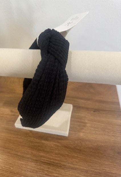 Waffle Texture Knotted Headband