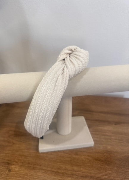 Ribbed Knotted Headband