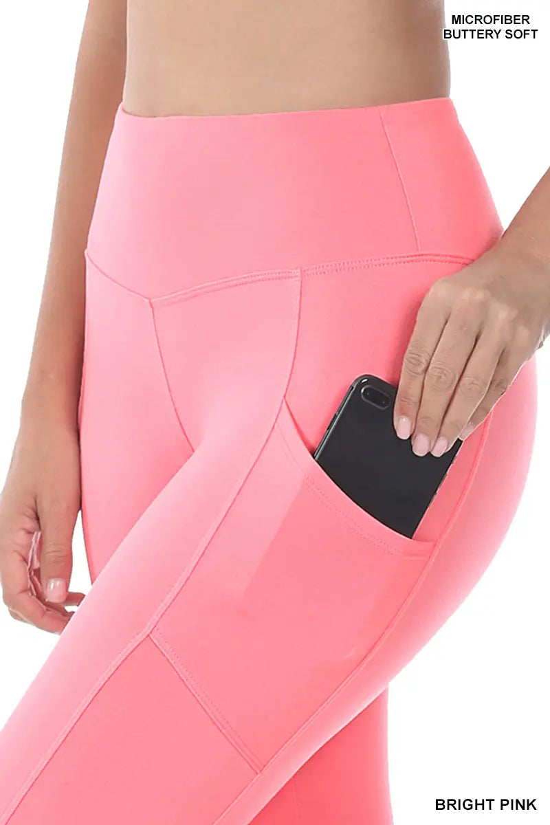 Brushed Microfiber Full-Length Leggings