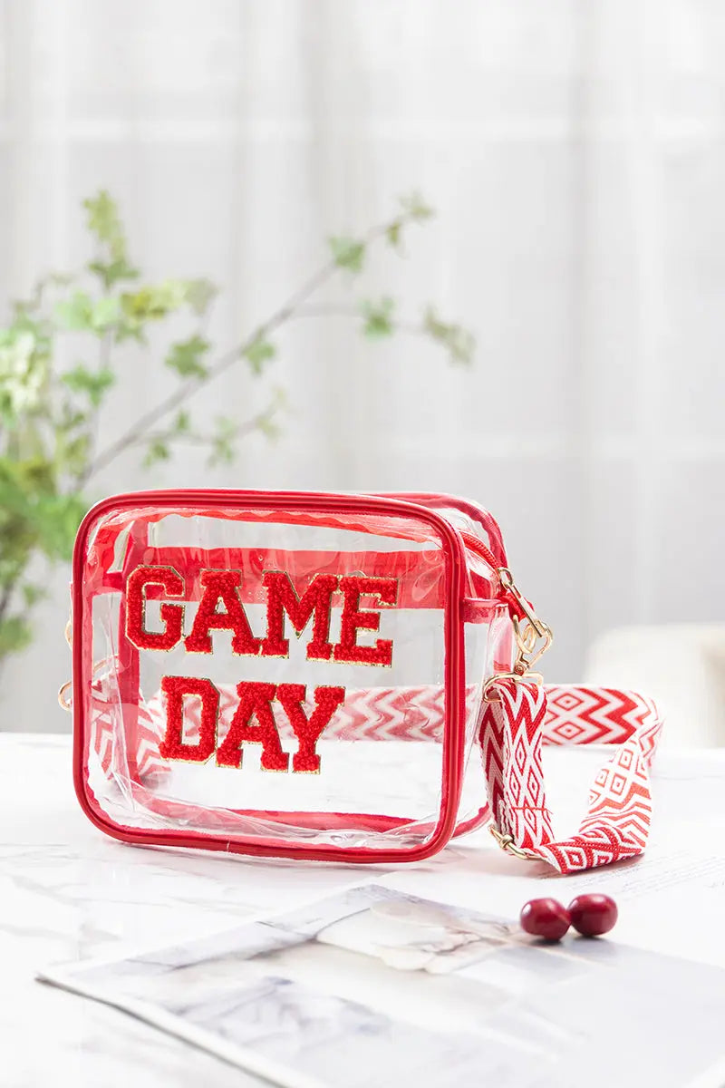 Game Day Stadium Transparent Crossbody Zenana