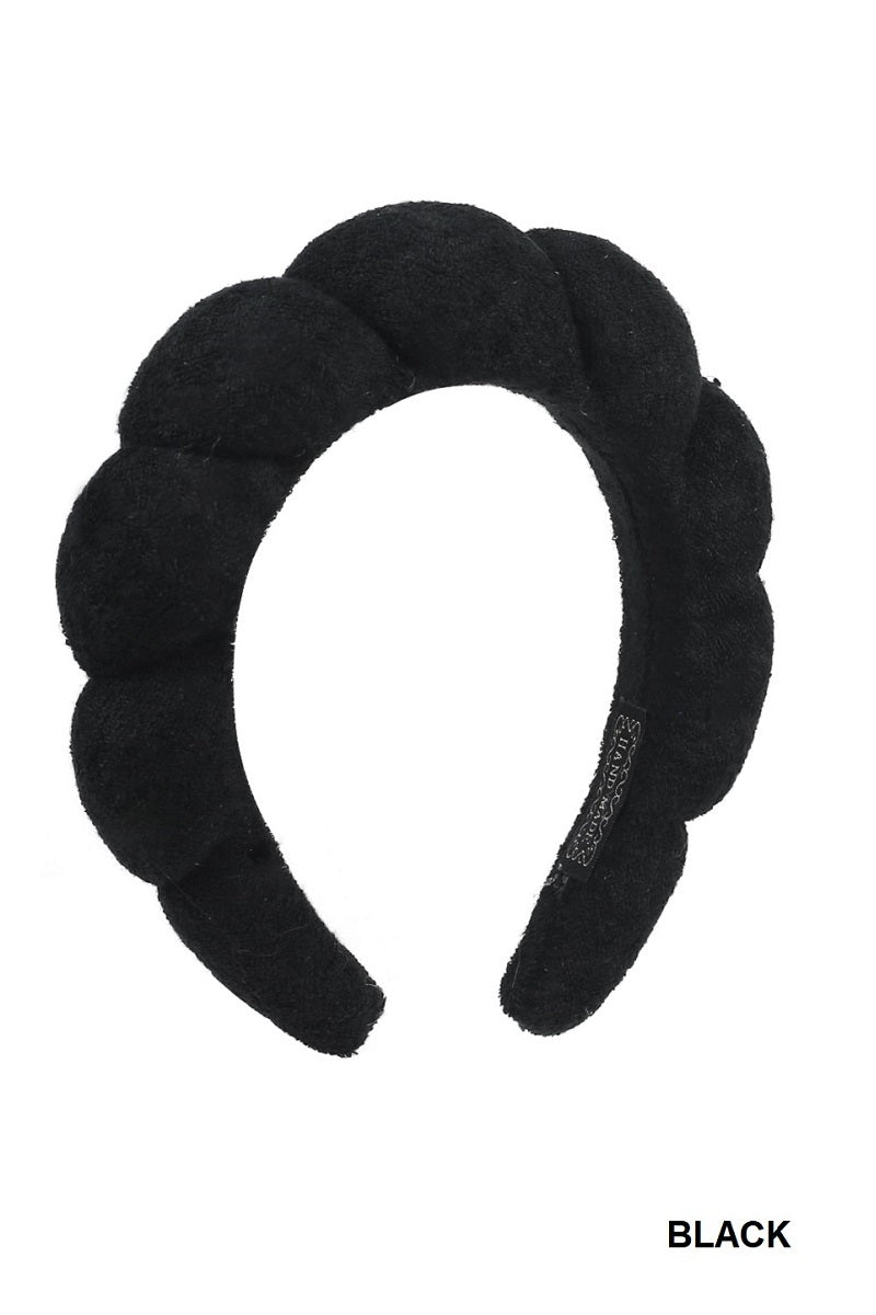 Spa Sponge Terry Towel Headband