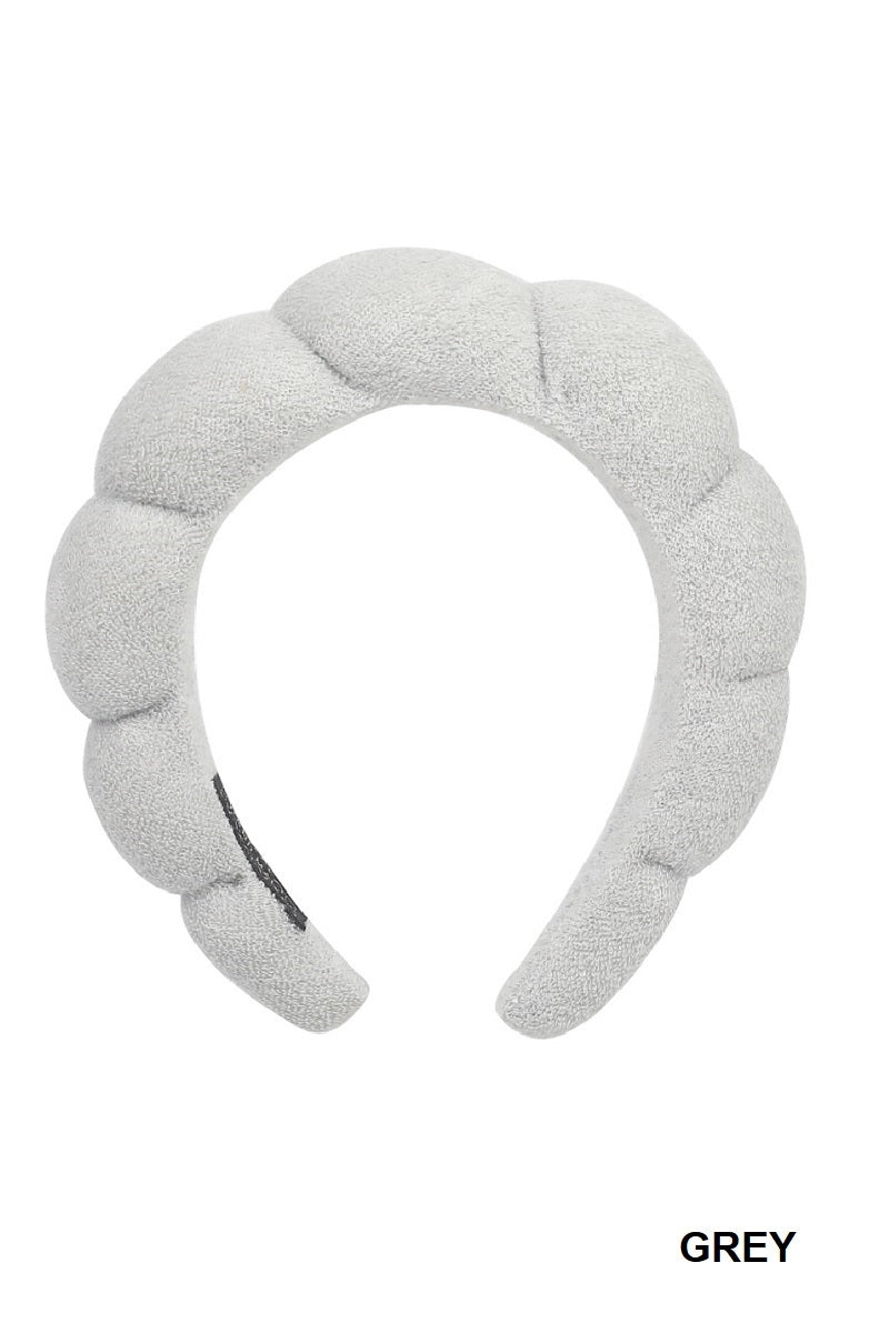Spa Sponge Terry Towel Headband