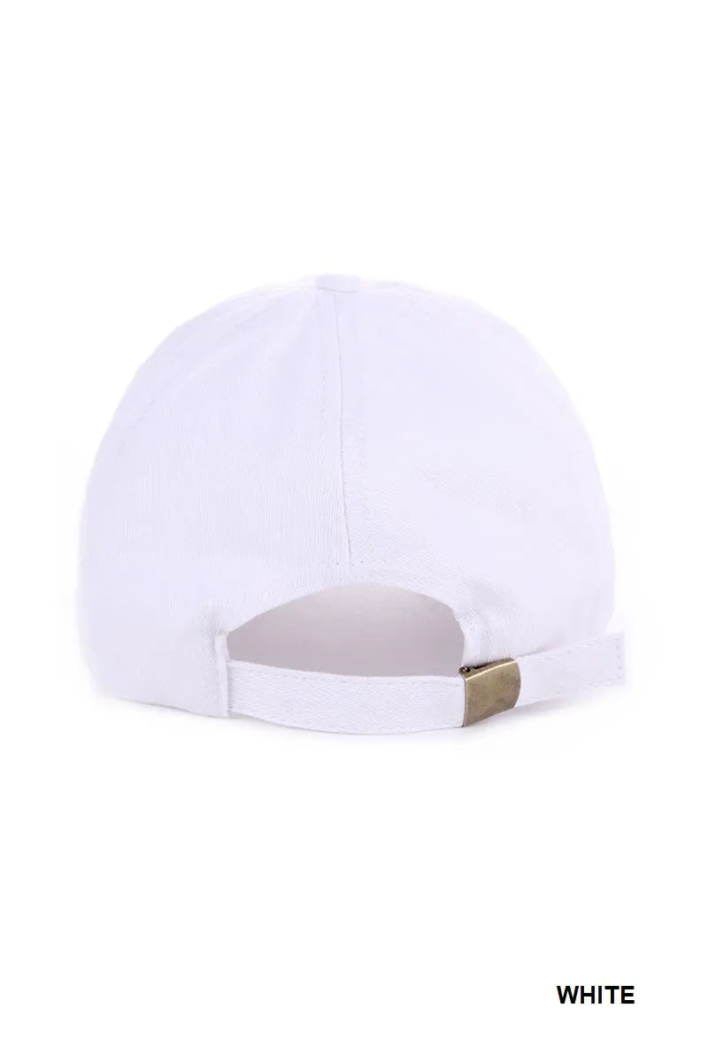 Ribbon Bow Baseball Cap Hat Zenana