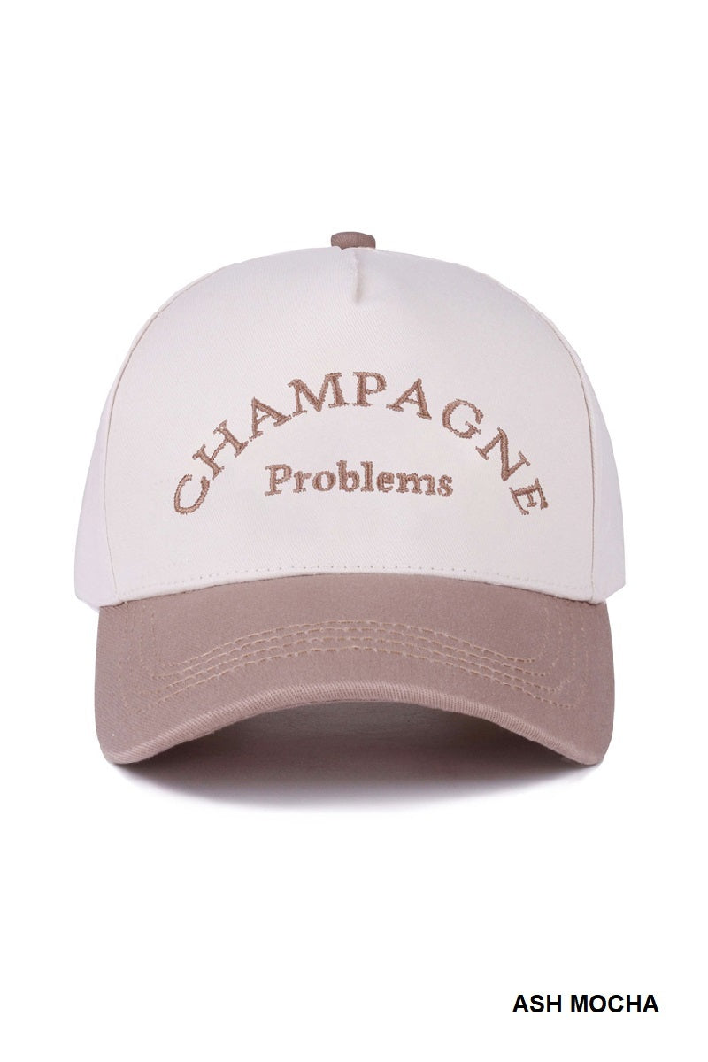 CHAMPAGNE PROBLEMS HAT