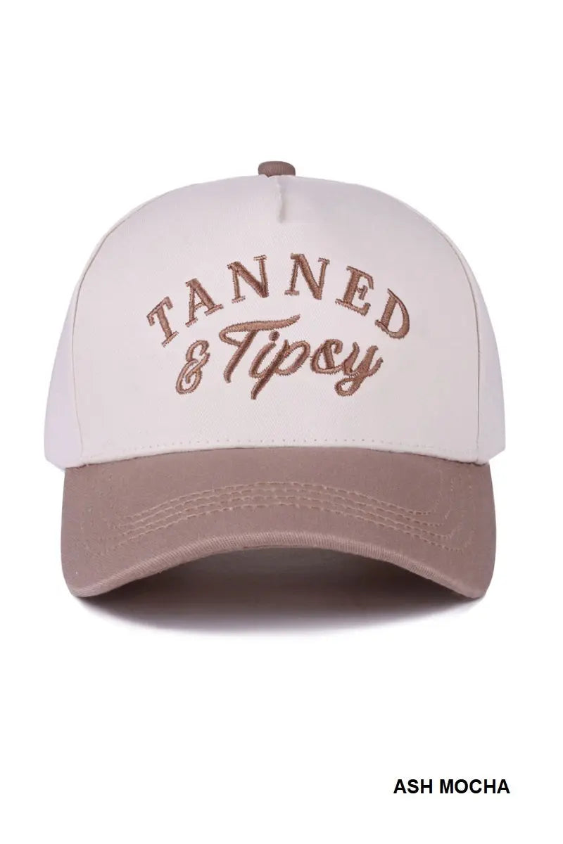 TANNED & TIPSY HAT Zenana