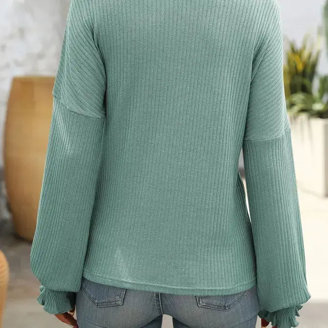 Long-Sleeved Sweater Top