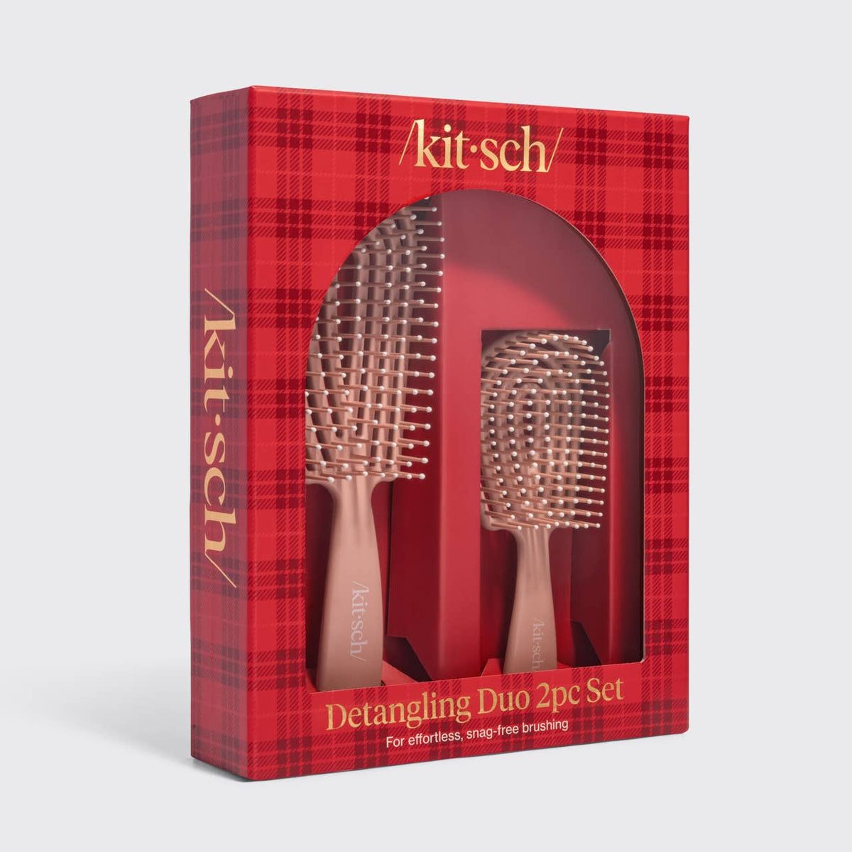 KITSCH - Kitsch Detangling Duo 2pc Set - Terracotta