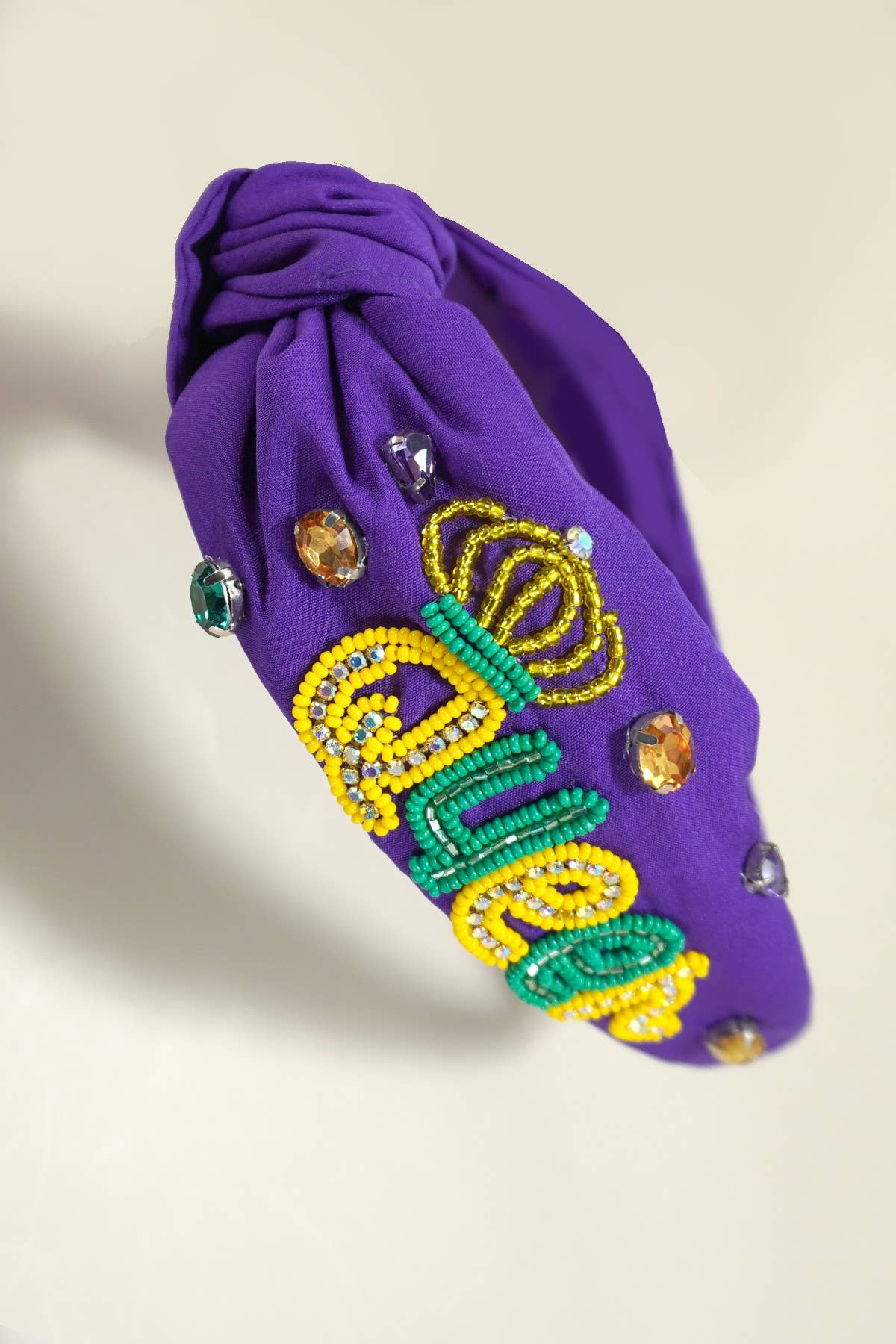 JOSSLYN MARDI GRAS JOSSLYN MARDI QUEEN WORD HEADBAND