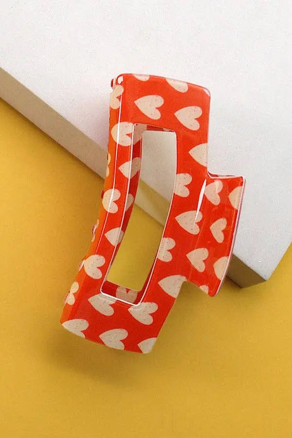 Heart Hair Claw Clips JOSSLYN by wall to wall