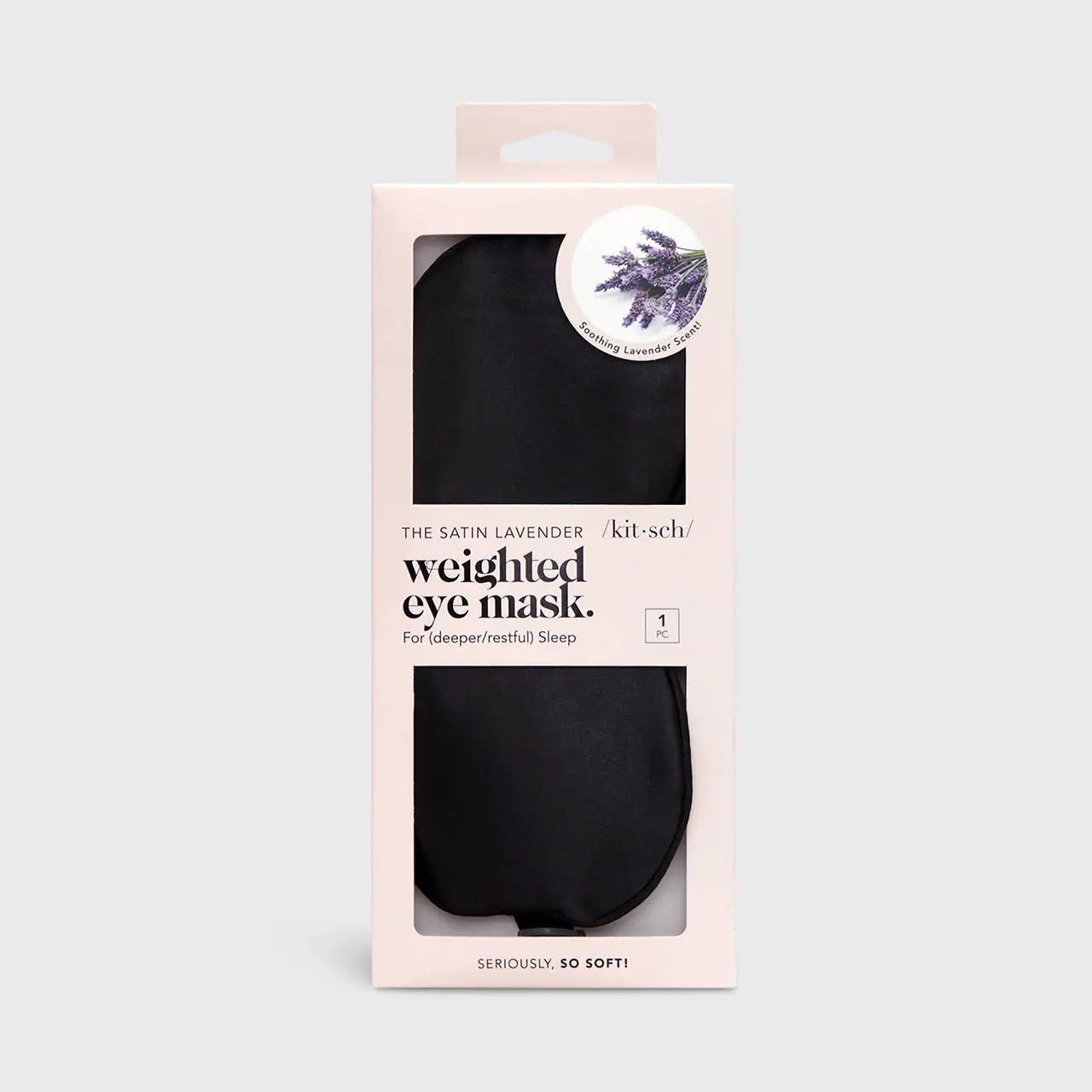 KITSCH - Lavender Scented Satin Weighted Eye Mask KITSCH