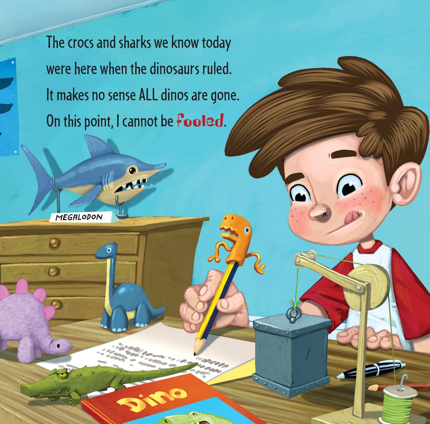 How to Catch a Dinosaur Book