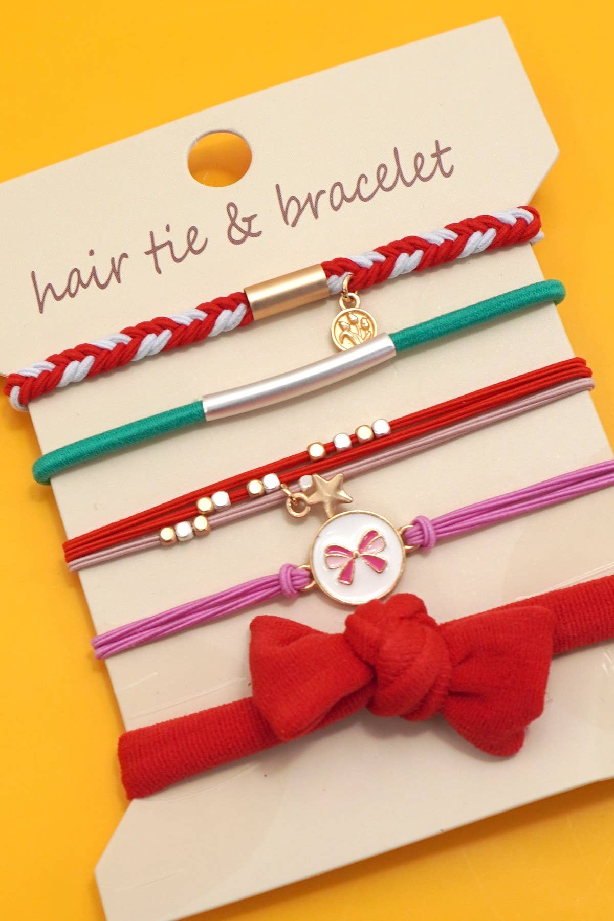 Boho Bracelet Hair Ties