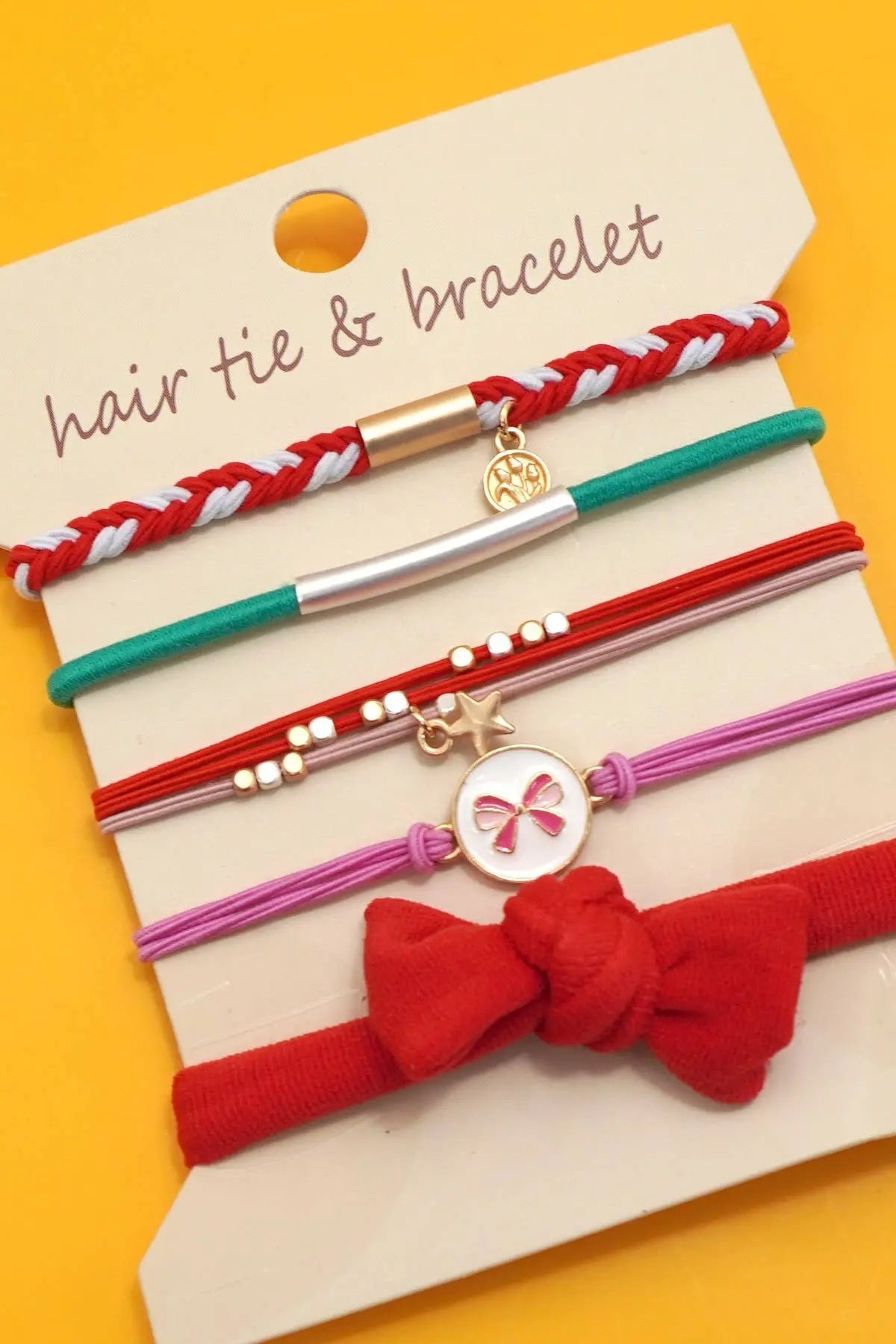 Boho Bracelet Hair Ties JOSSLYN by wall to wall