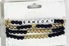 GAMEDAY layered Stretch Bracelets