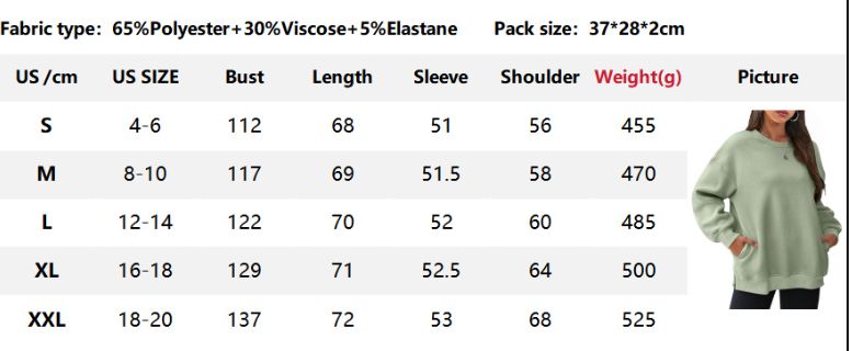 Oversized Pullover Sweatshirt