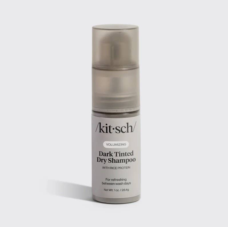 KITSCH - Volumizing Rice Protein Dry Shampoo - Dark Tinted 1 oz