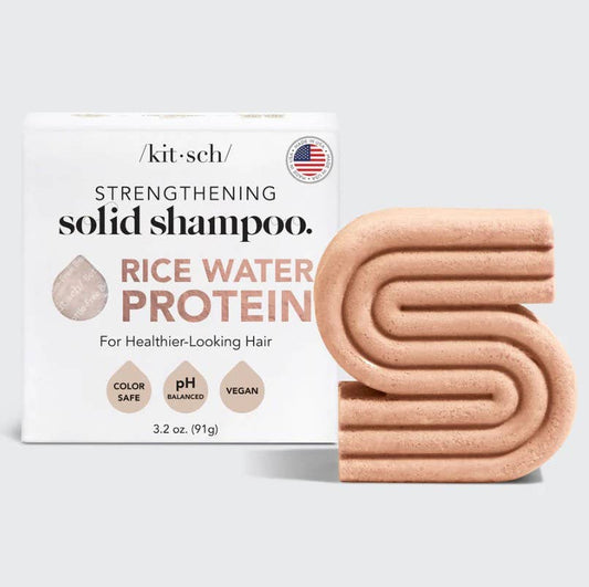 KITSCH - Rice Water Protein Shampoo Bar for Hair Growth