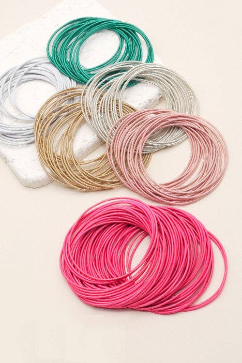 JOSSLYN Guitar String Bracelets -20pcs set