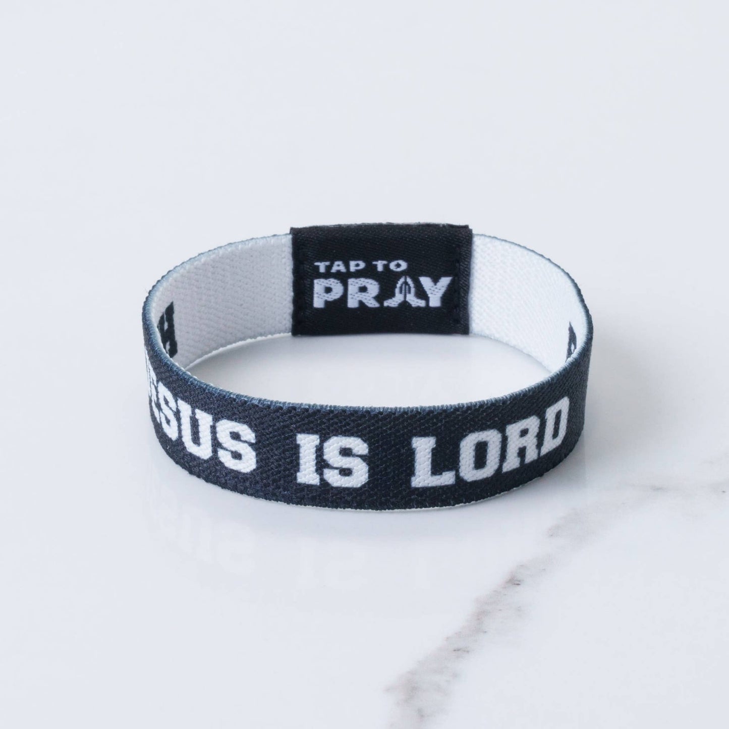Tap To Pray Wristbands - Jesus Is Lord - Medium
