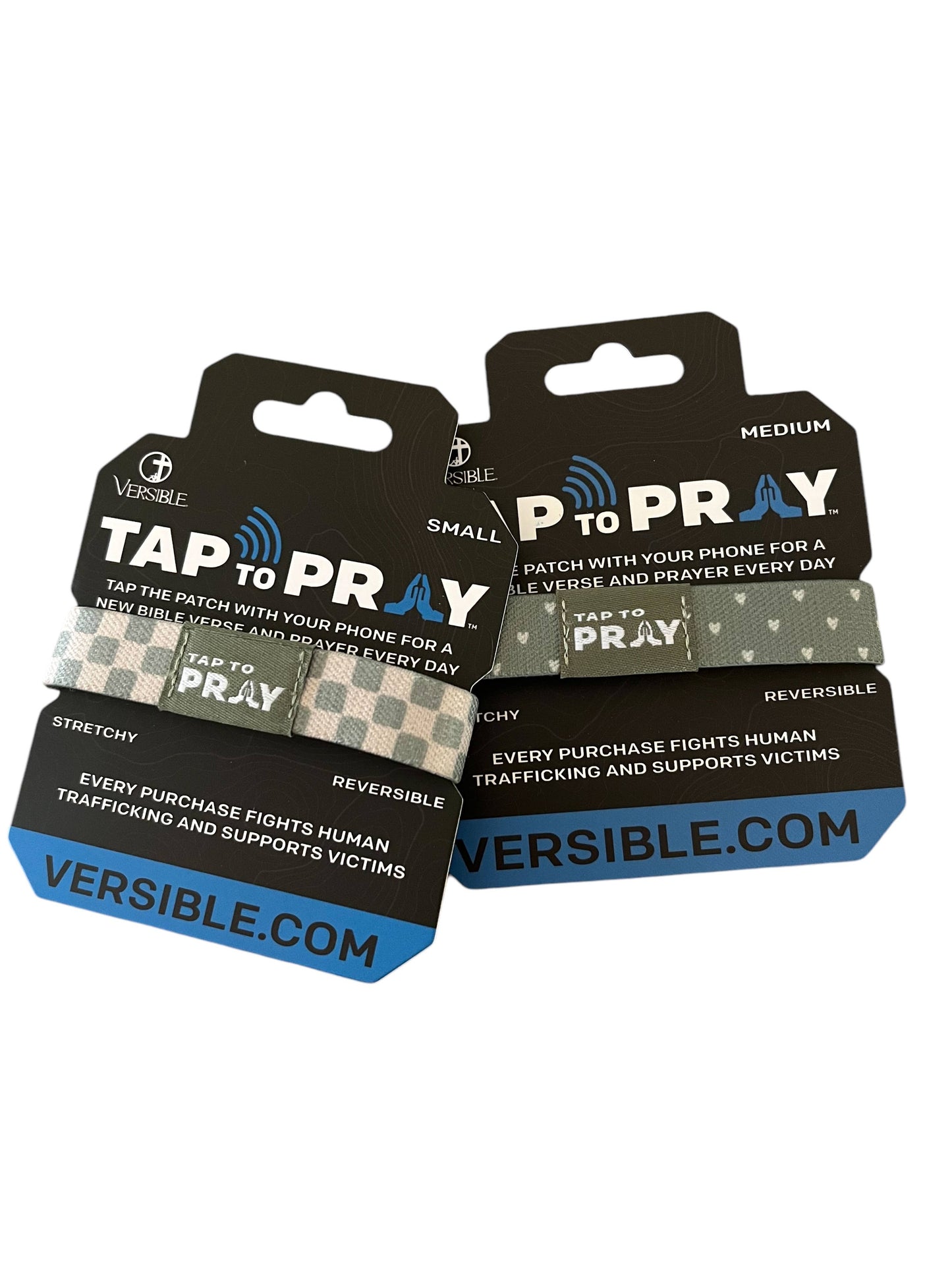 Tap To Pray™ Wristbands - Cottage & Tile - Small