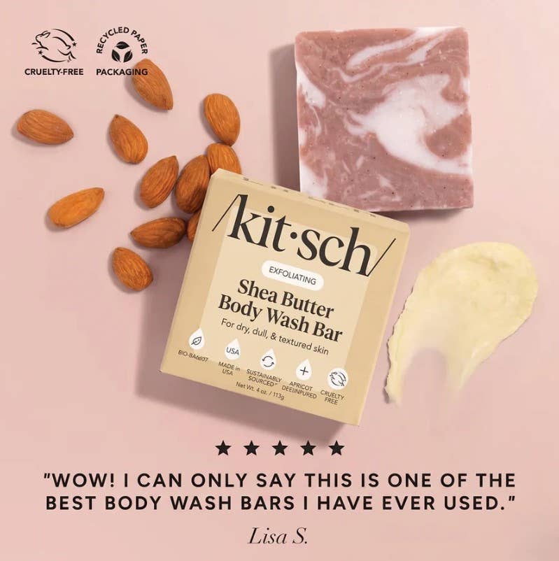 KITSCH - Shea Butter Exfoliating Body Wash