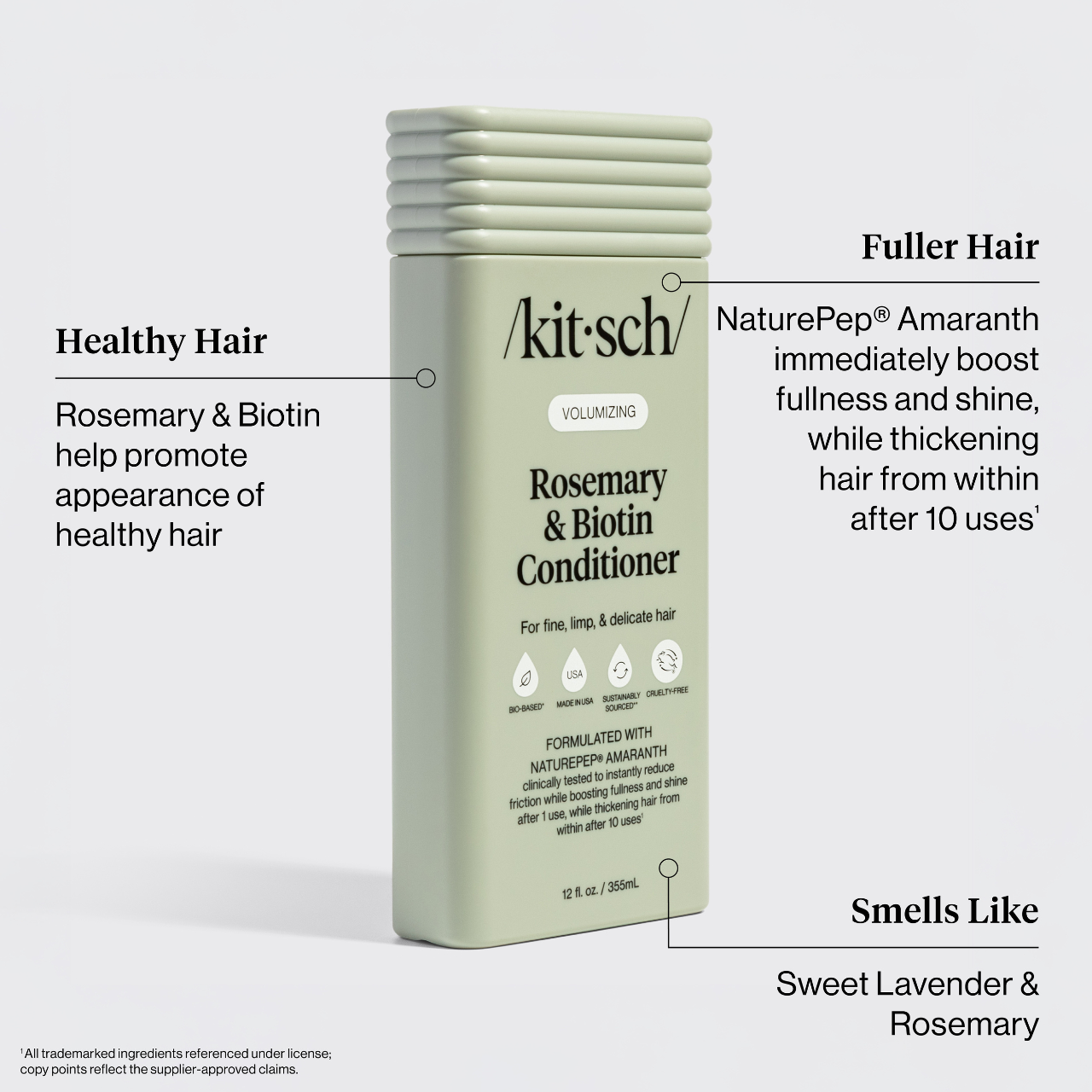 KITSCH - Volumizing Rosemary & Biotin Conditioner KITSCH