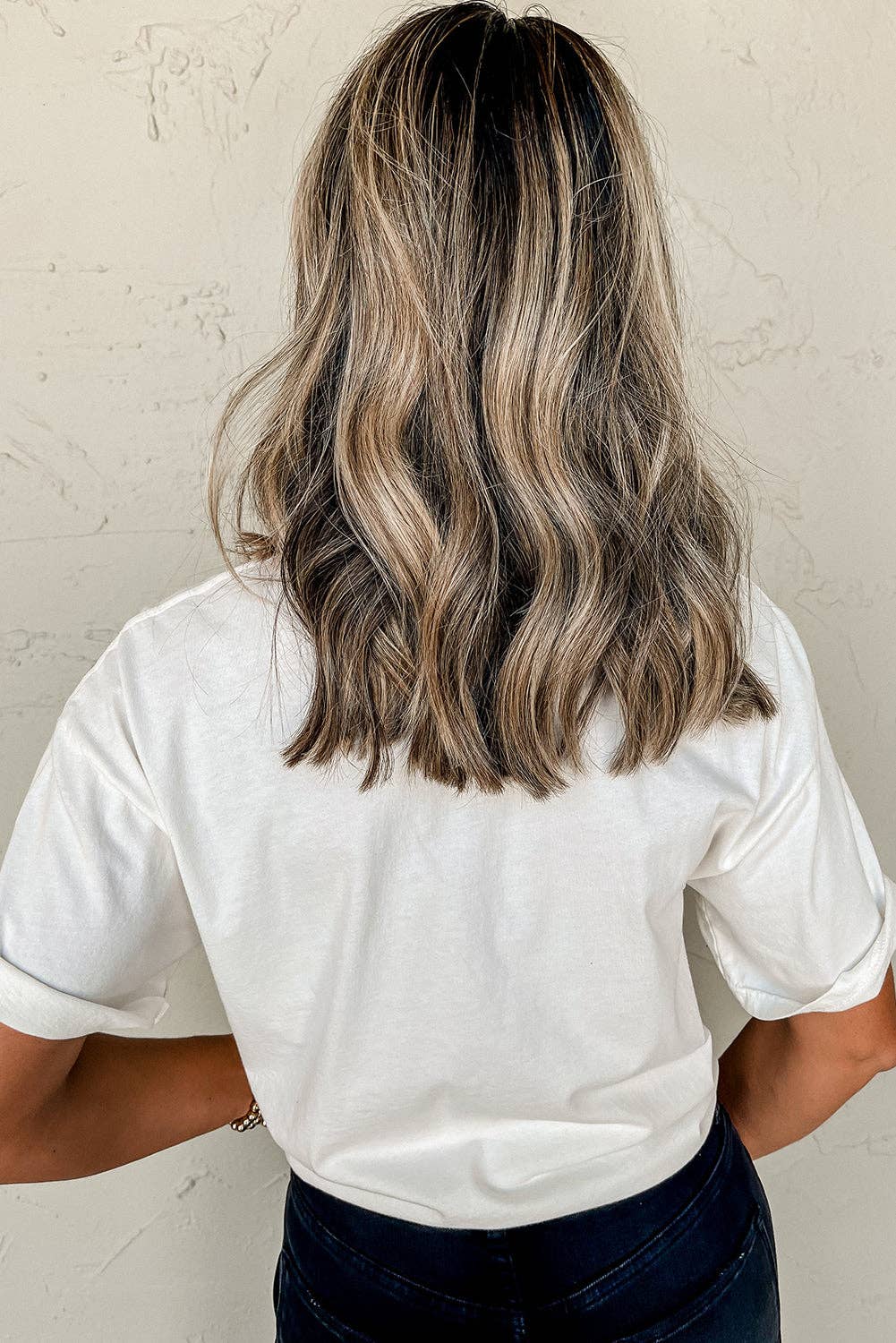 White Game Day Graphic Tee