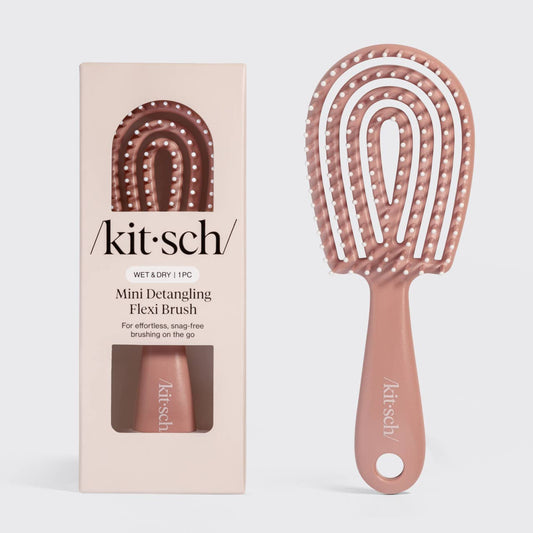 KITSCH - Mini Terracotta Detangling Flexi Brush