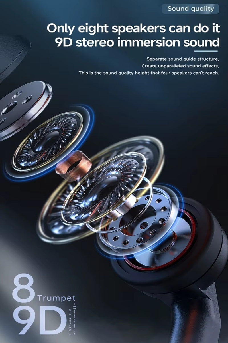Premium Pro Wireless Bluetooth Earbuds Headset