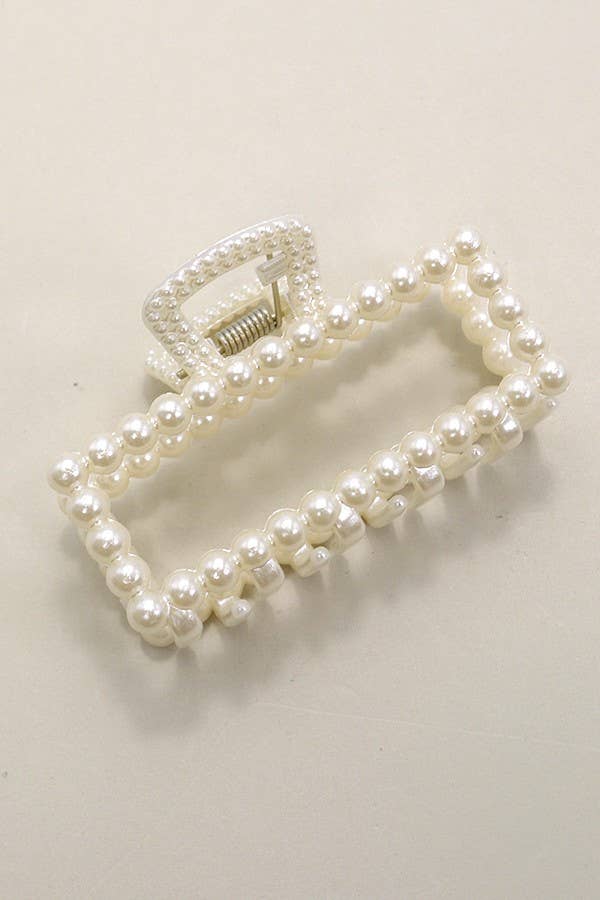 JOSSLYN PEARL HAIR CLAW CLIPS