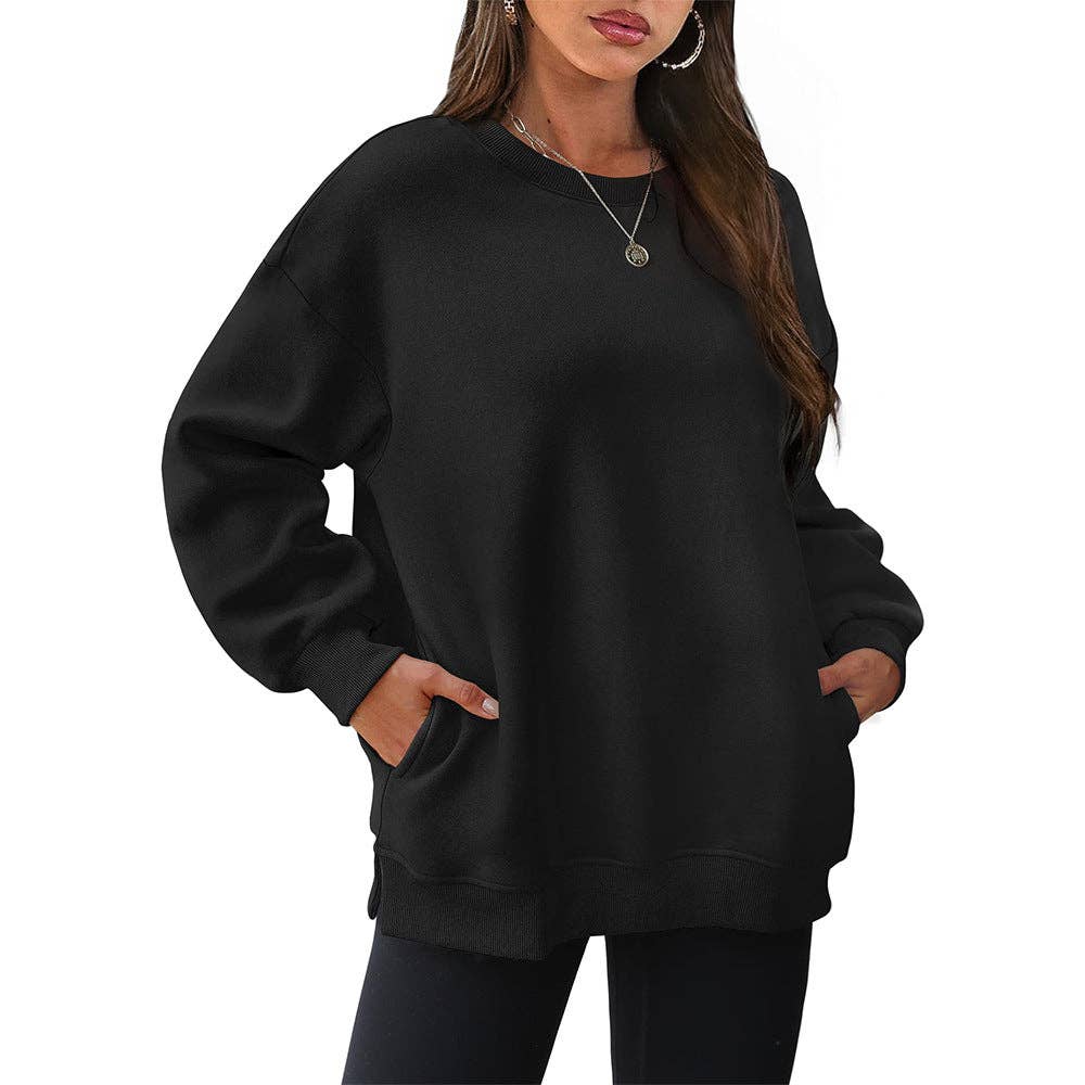 Oversized Pullover Sweatshirt