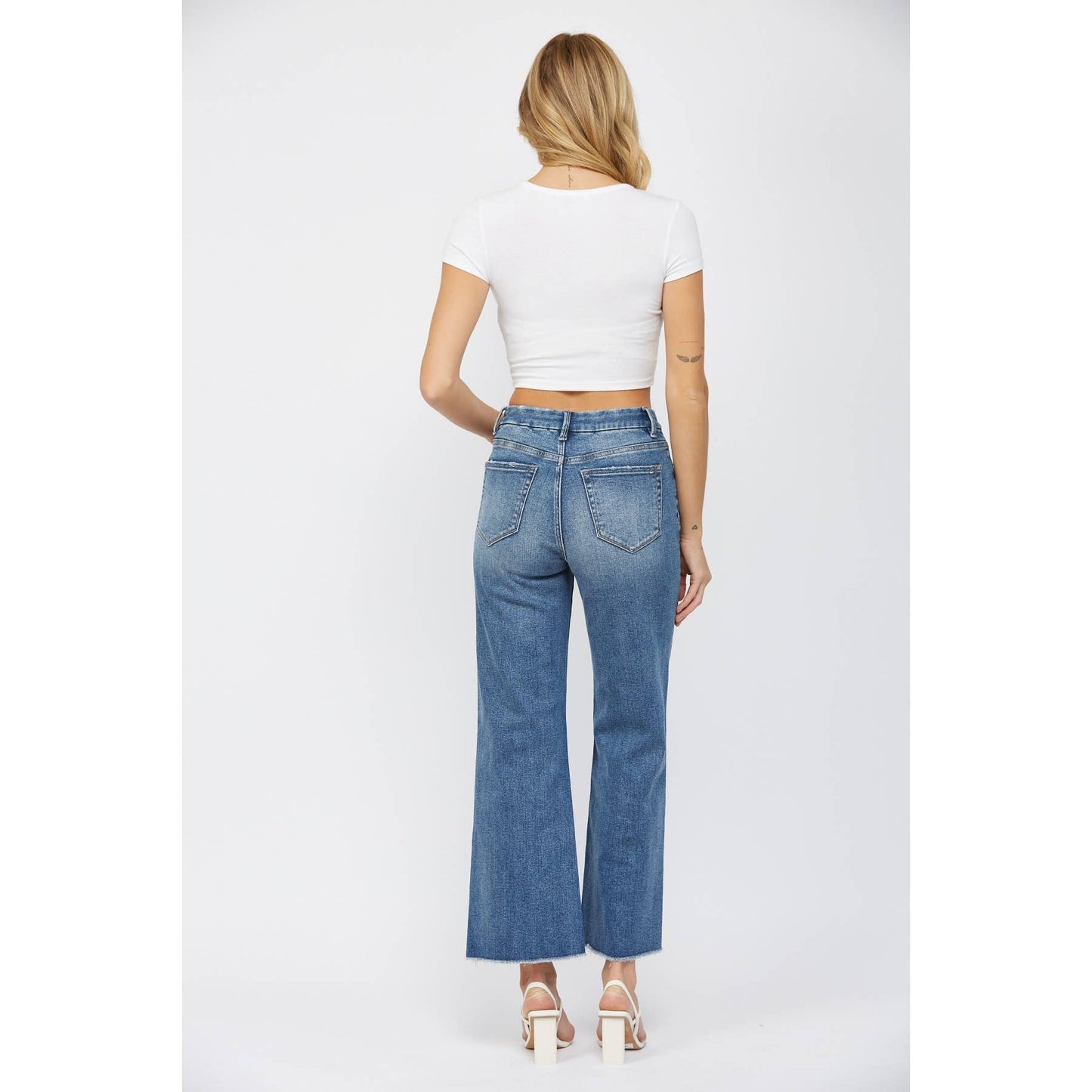 Mica Denim - SUPER HIGH WIDE LEG