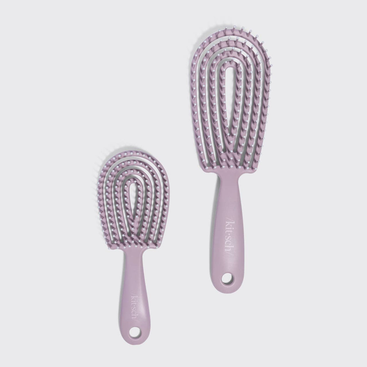 KITSCH - Detangling Duo 2pc Set - Soft Violet