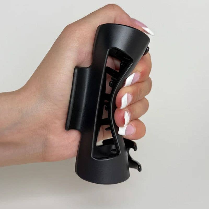 JOSSLYN Jumbo Bendable Flexible Hair Claw Clips