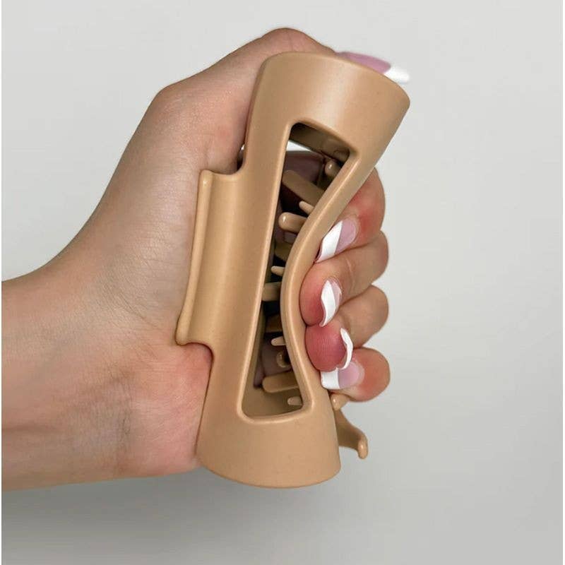 JOSSLYN Jumbo Bendable Flexible Hair Claw Clips