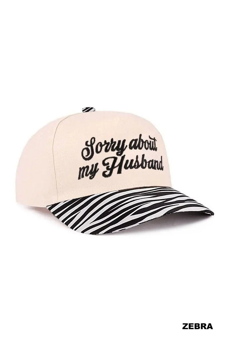 SORRY ABOUT MY HUSBAND HAT Zenana